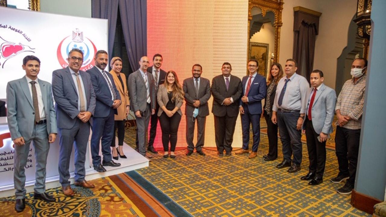 Members of the Egyptian MOHP and Bayer in Egypt collaboration team