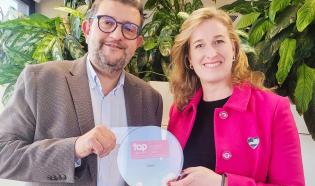 El equipo de Recursos Humanos de Bayer en España recibe el Top Employer 2023