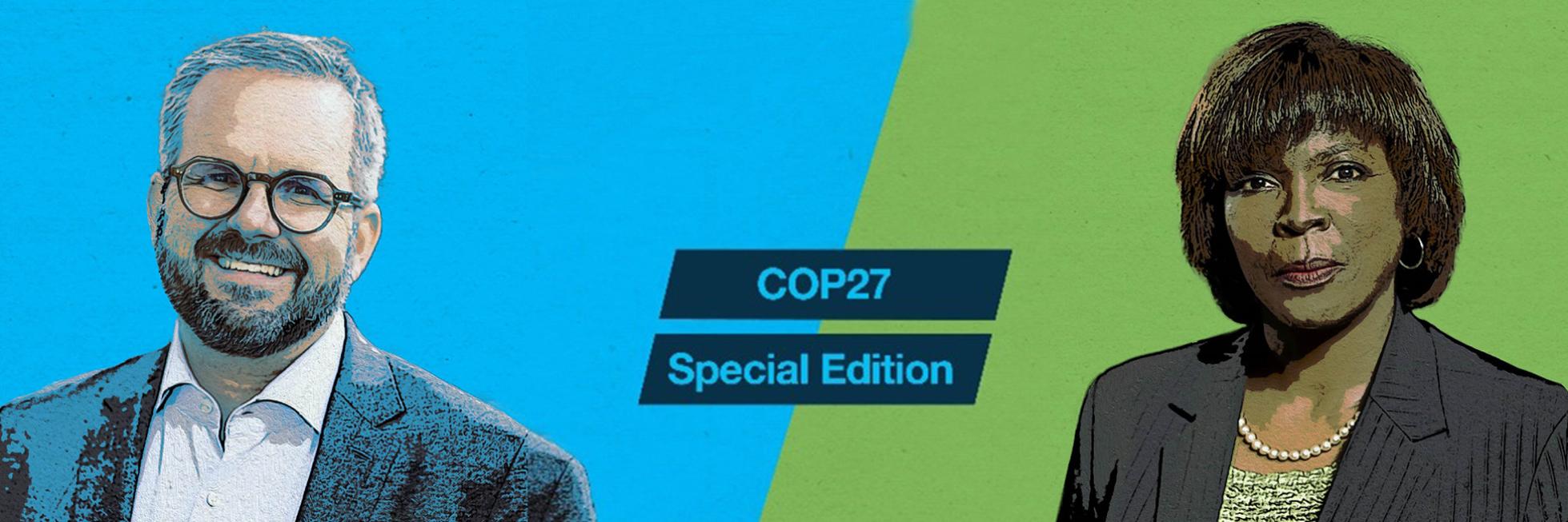 Headlines of the Future podcast episode 7 titled “COP27 and the fight against climate change”
