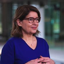 Woman interview